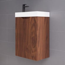 Dustin 450mm Wall Hung Small Space Single Vanity